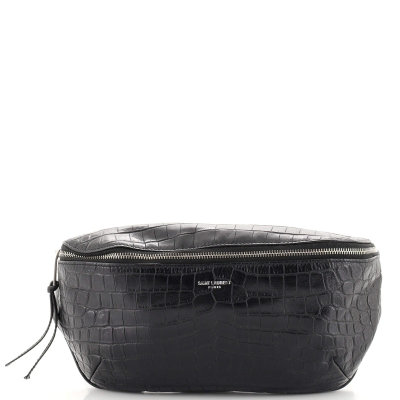 Belt Bag Crocodile Embossed Leather S744816978254