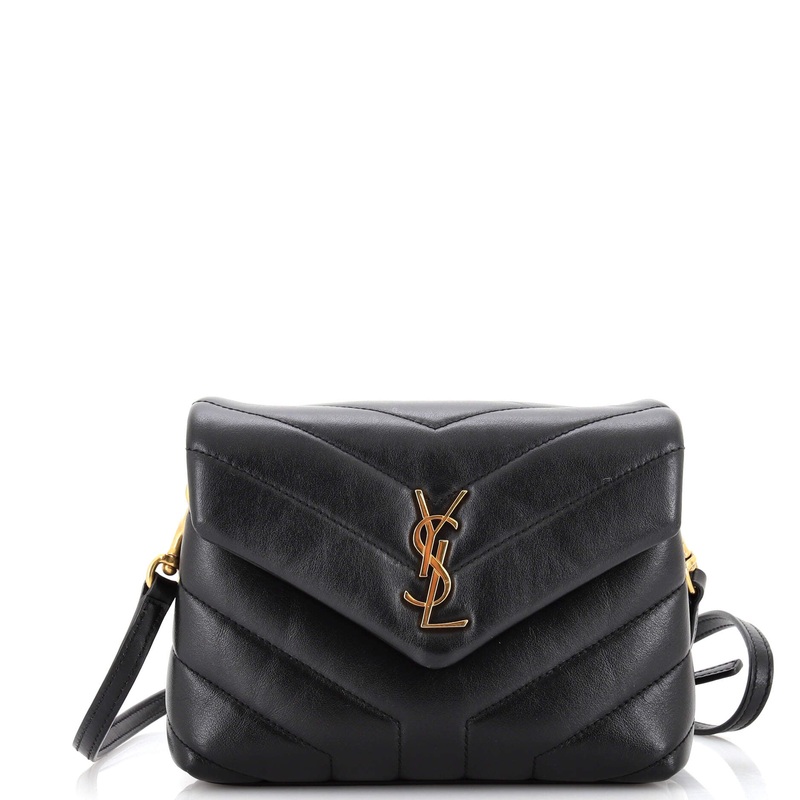 Loulou Shoulder Bag Matelasse Chevron Leather Toy S744816941597