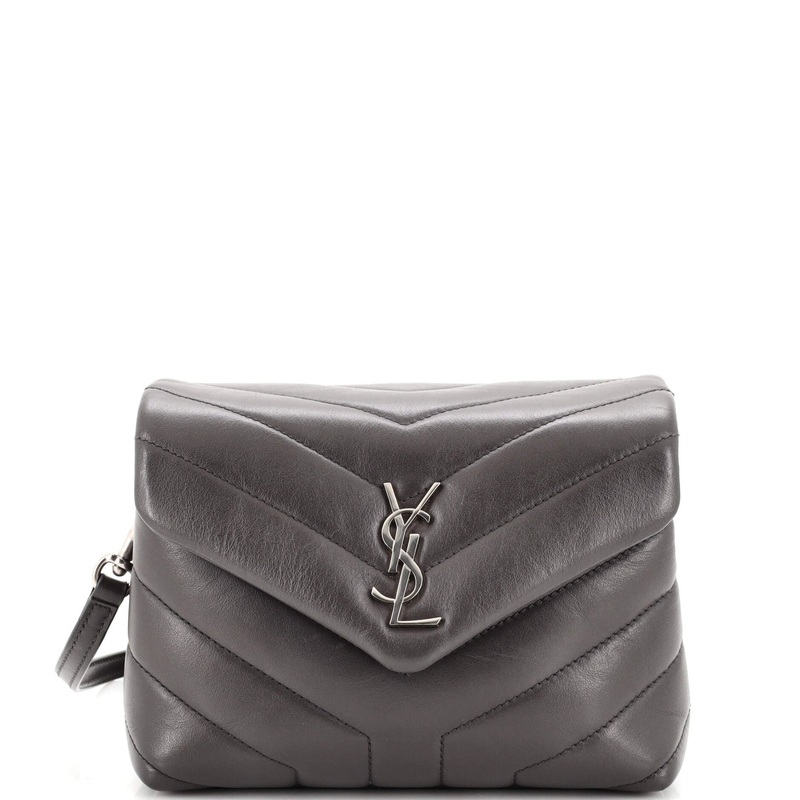 Loulou Shoulder Bag Matelasse Chevron Leather Toy S744816942196