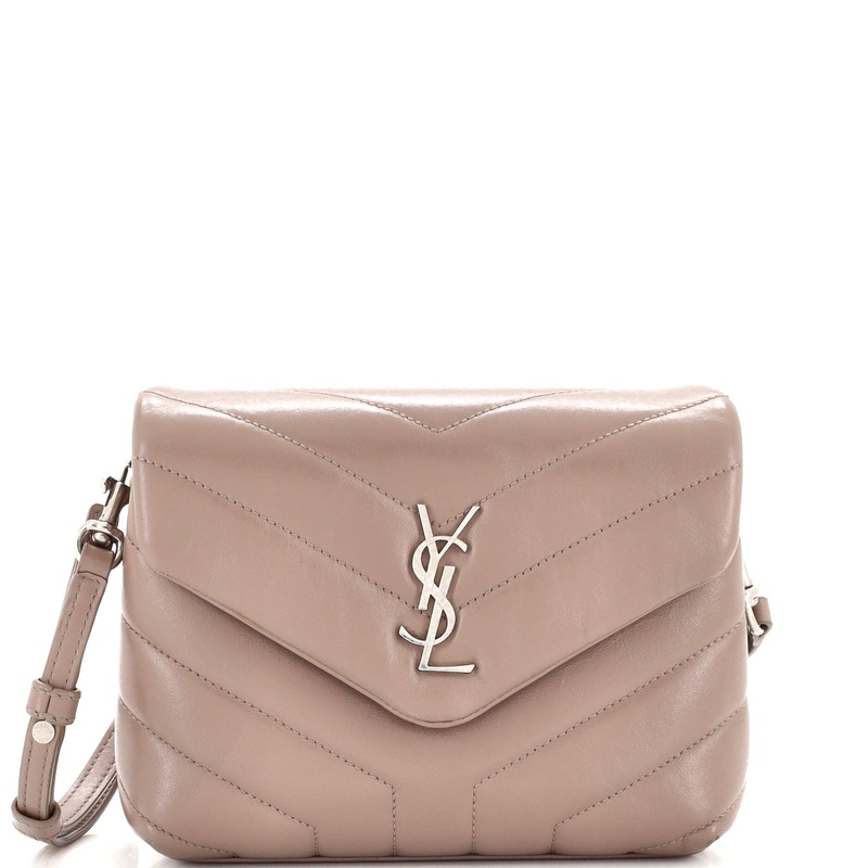 Loulou Shoulder Bag Matelasse Chevron Leather Toy S744816935396