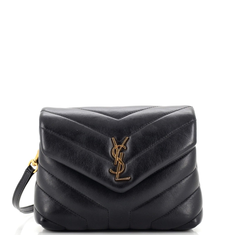 Loulou Shoulder Bag Matelasse Chevron Leather Toy S744816935793
