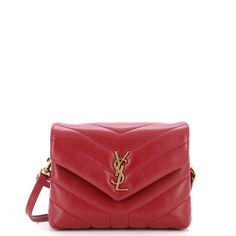 Loulou Shoulder Bag Matelasse Chevron Leather Toy S744816937180