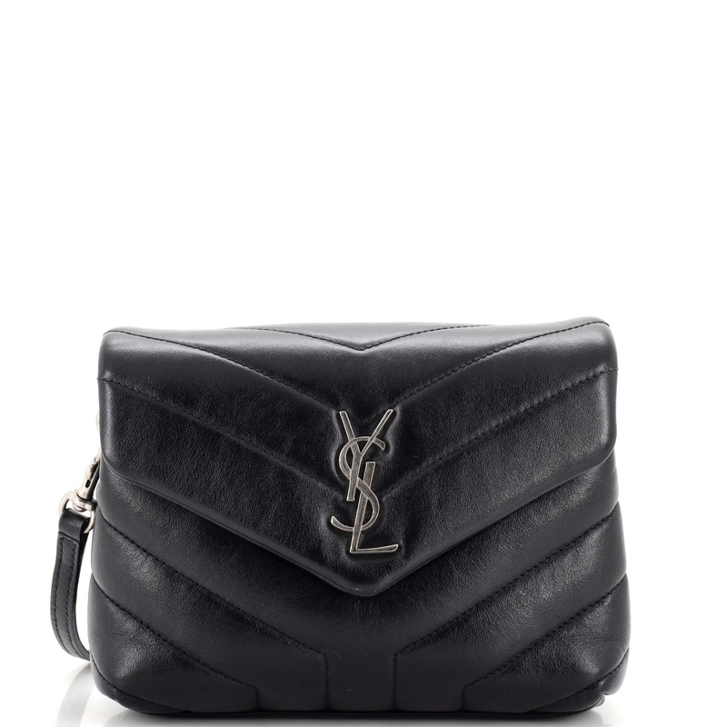 Loulou Shoulder Bag Matelasse Chevron Leather Toy S744816938003