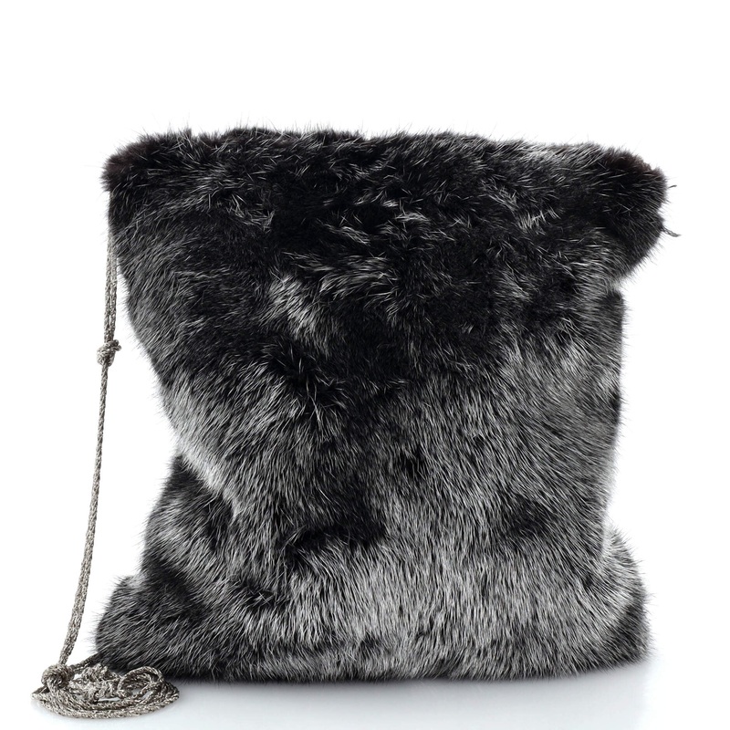 Medicine Pouch Crossbody Bag Mink Large