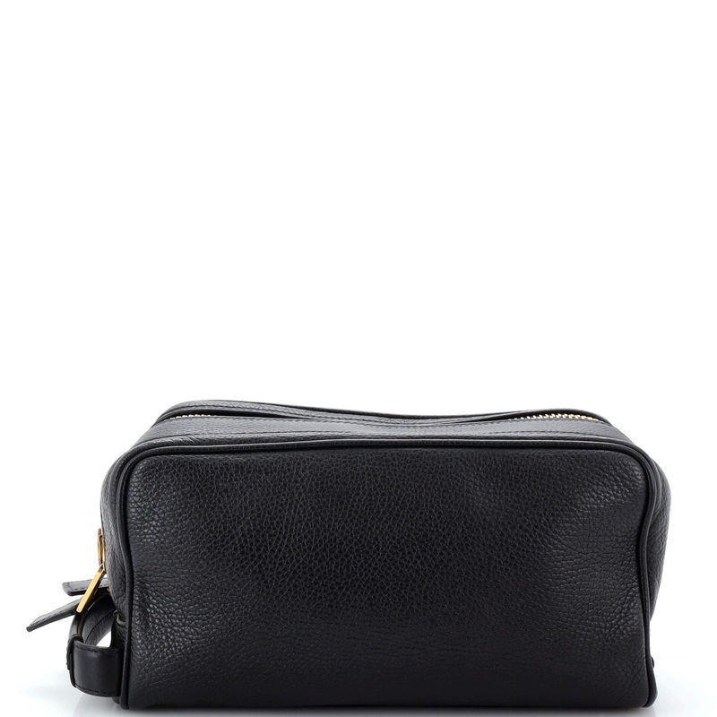Double Zip Dopp Kit Leather S744816931727