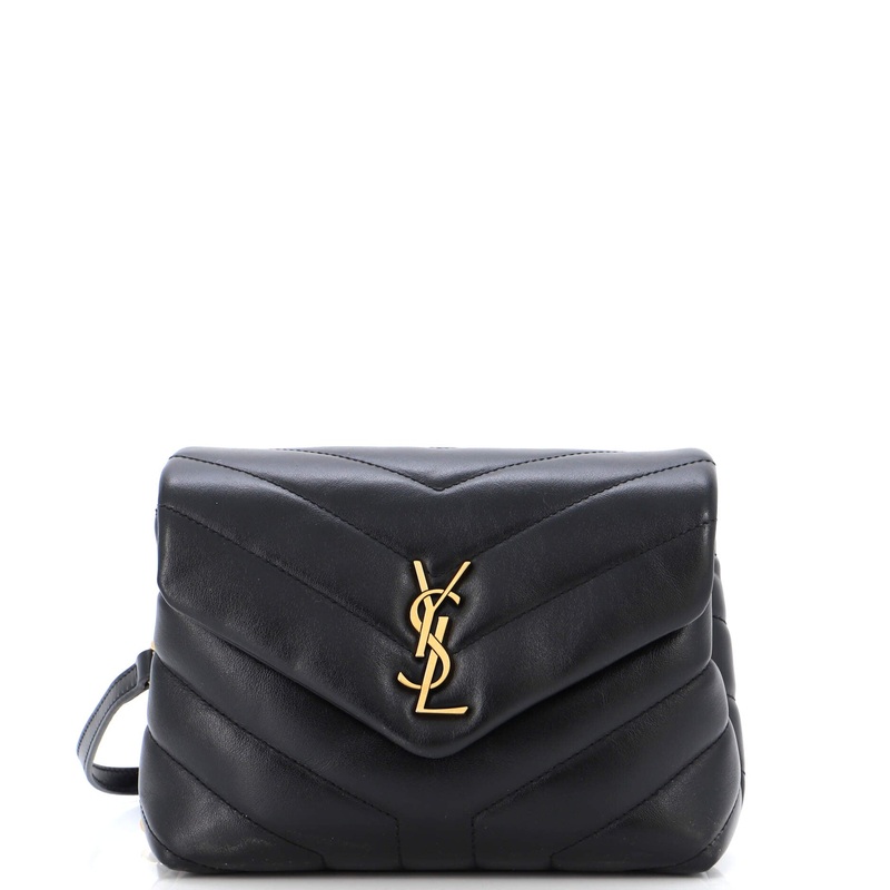 Loulou Shoulder Bag Matelasse Chevron Leather Toy S744816930071