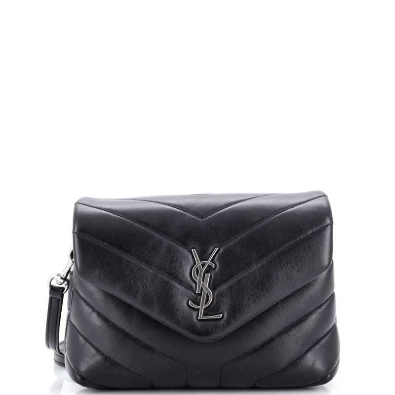 Loulou Shoulder Bag Matelasse Chevron Leather Toy S744816930087