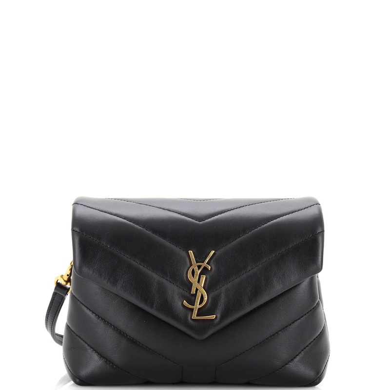 Loulou Shoulder Bag Matelasse Chevron Leather Toy S744816925856