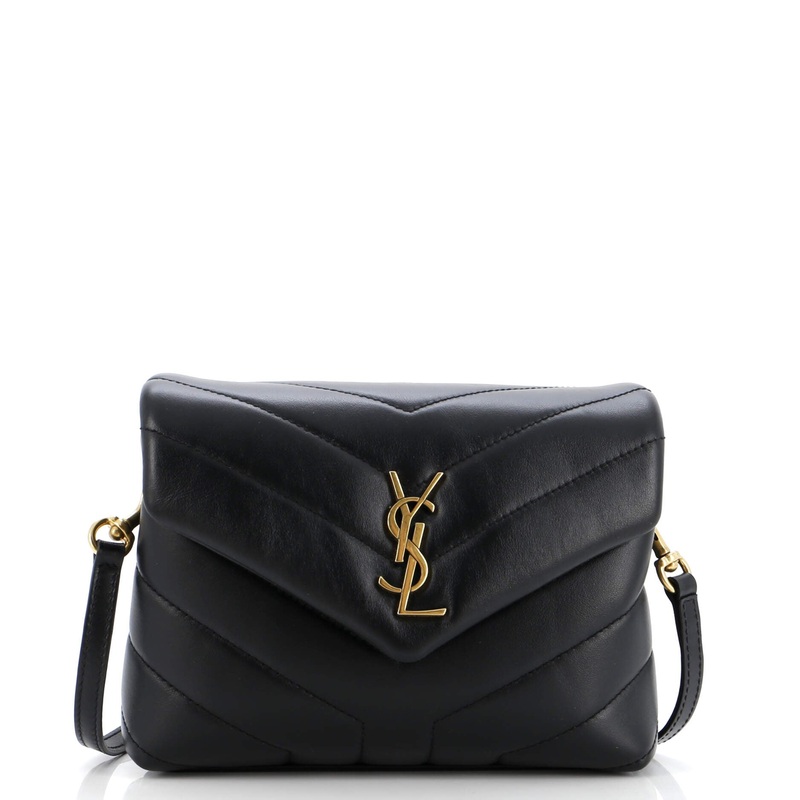 Loulou Shoulder Bag Matelasse Chevron Leather Toy S744816915609