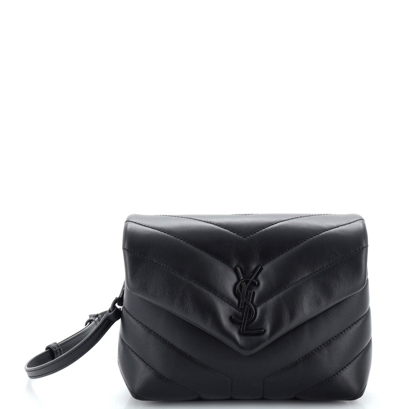 Loulou Shoulder Bag Matelasse Chevron Leather Toy S744816917654