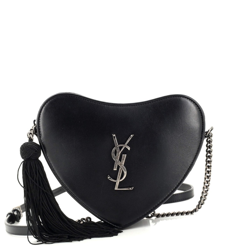 Love Heart Tassel Chain Bag Leather Small S744816917449
