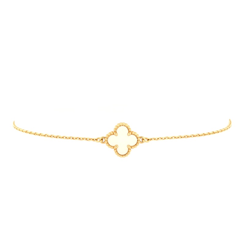 Sweet Alhambra Bracelet 18K Yellow Gold and Mother of Pearl S744816912680