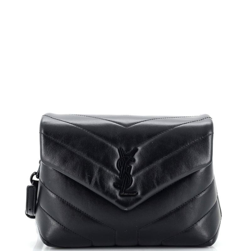 Loulou Shoulder Bag Matelasse Chevron Leather Toy S744816908036