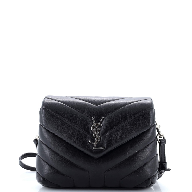Loulou Shoulder Bag Matelasse Chevron Leather Toy S744816910061