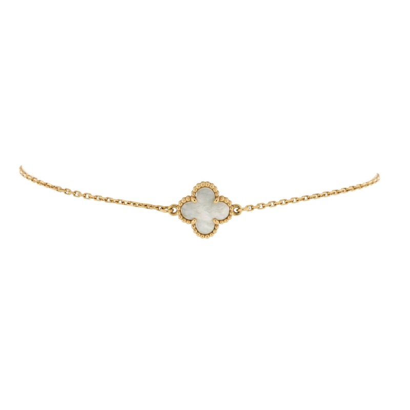 Sweet Alhambra Bracelet 18K Yellow Gold and Mother of Pearl S744816903923