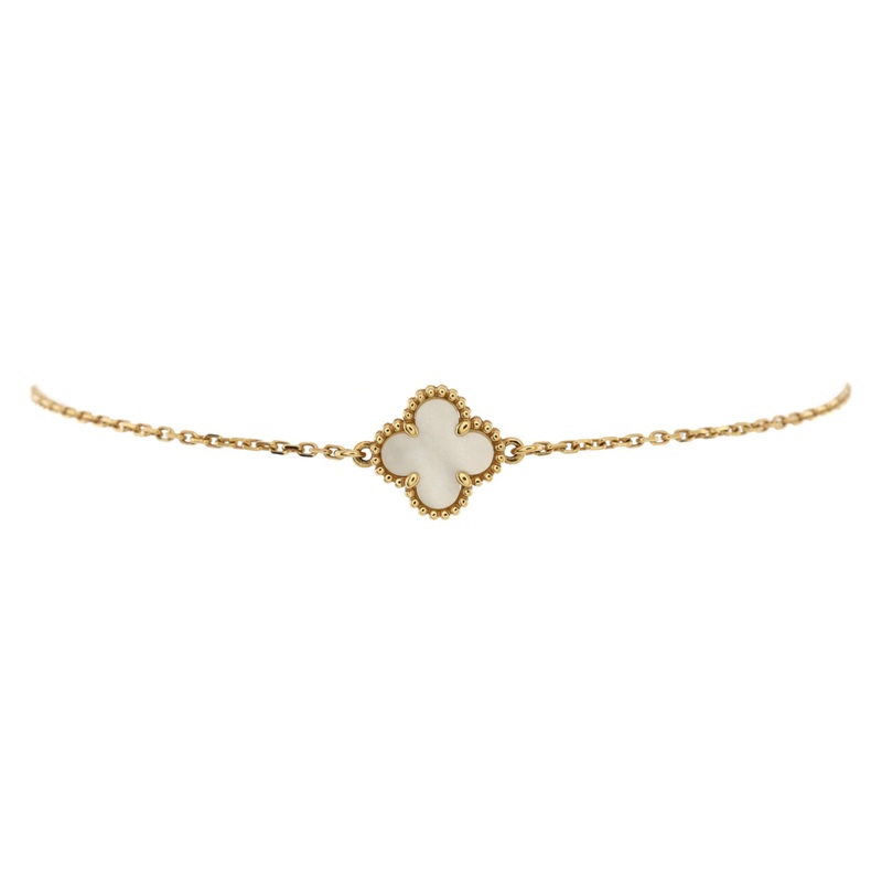 Sweet Alhambra Bracelet 18K Yellow Gold and Mother of Pearl S744816904940