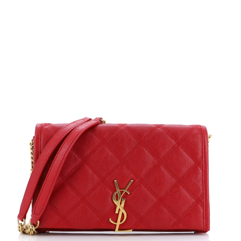 Becky Chain Wallet Quilted Leather S744816896753