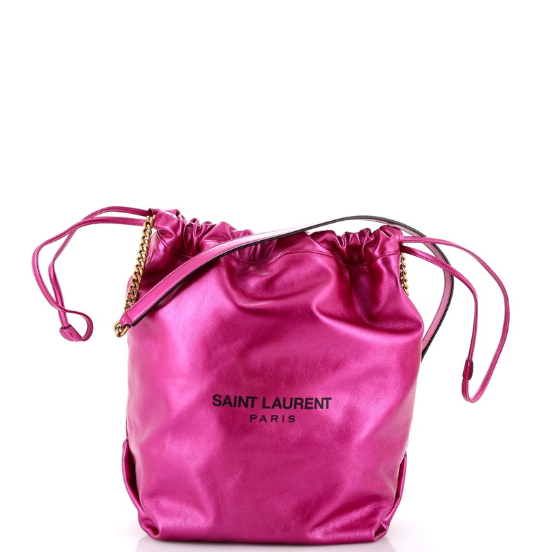 Teddy Bucket Bag Leather Large S744816889997