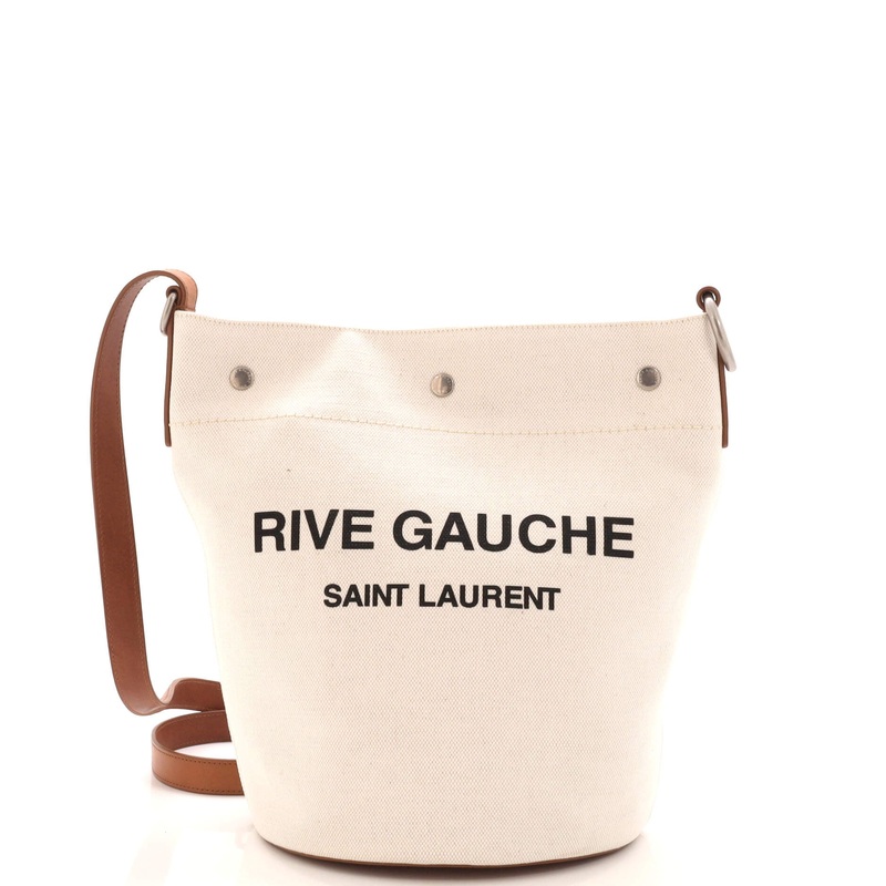 Rive Gauche Bucket Bag Canvas S744816880081