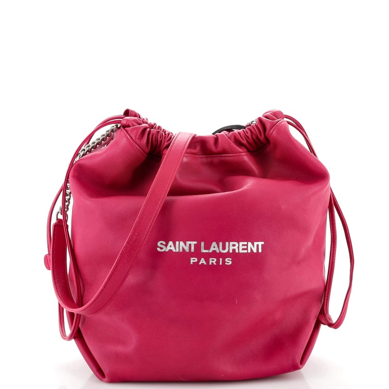 Teddy Bucket Bag Leather Large S744816874725