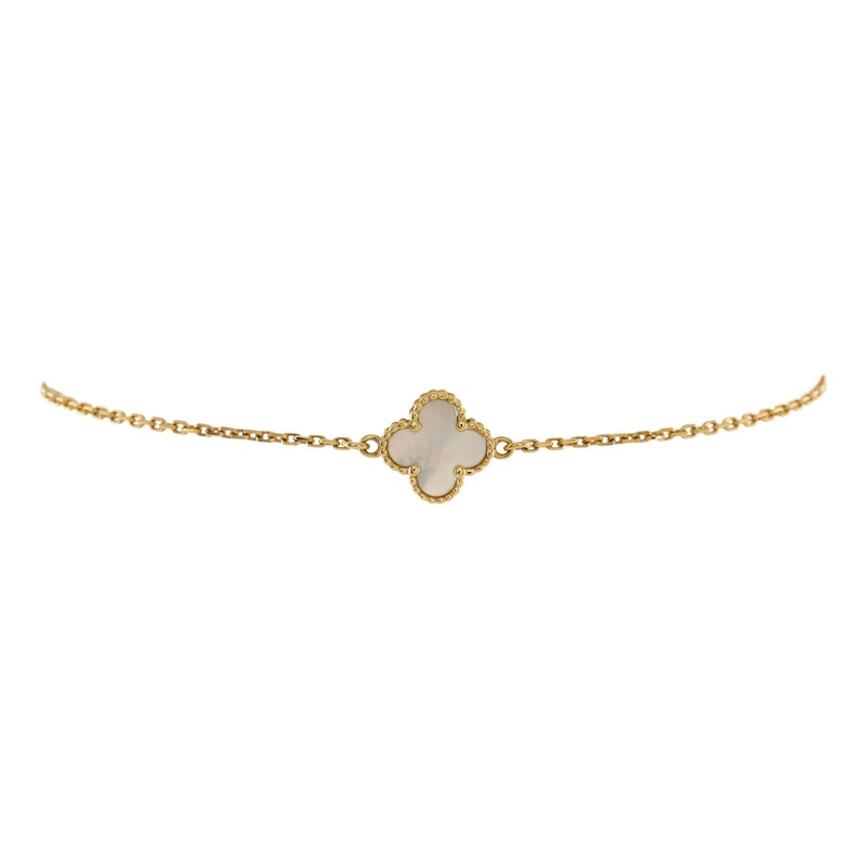 Sweet Alhambra Bracelet 18K Yellow Gold and Mother of Pearl S744816869932