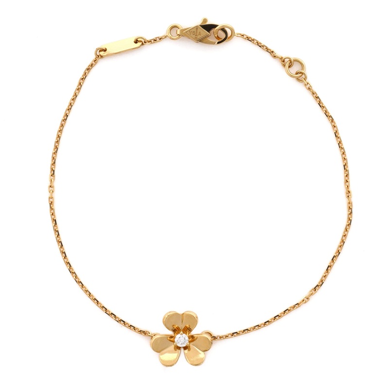 Frivole Bracelet 18K Yellow Gold with Diamond Mini S744816862840