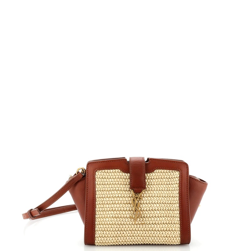Monogram Cabas Downtown Raffia and Leather Toy S744816859651