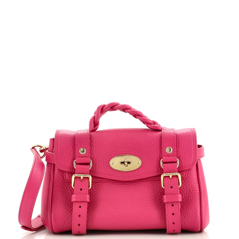 Alexa Satchel NM Grainy Leather Mini S744816850522