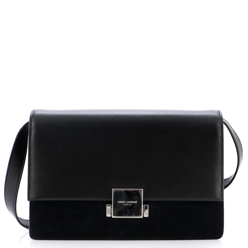 Bellechasse Shoulder Bag Suede and Leather Medium S744816843877