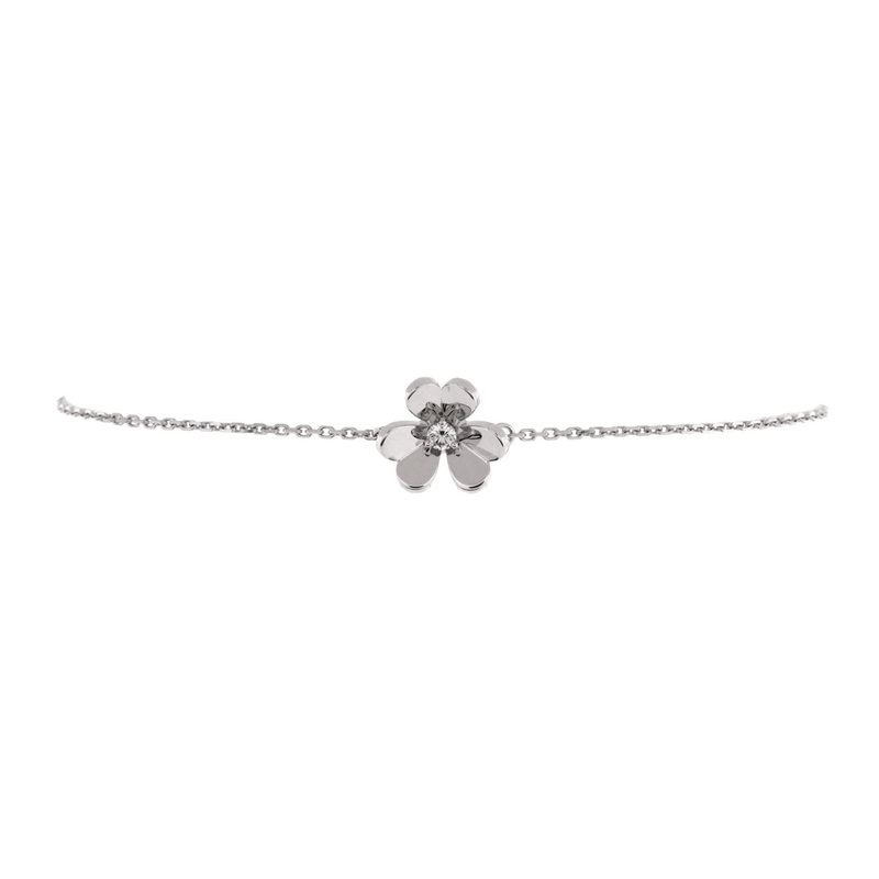 Frivole Bracelet 18K White Gold and Diamond Mini S744816842880