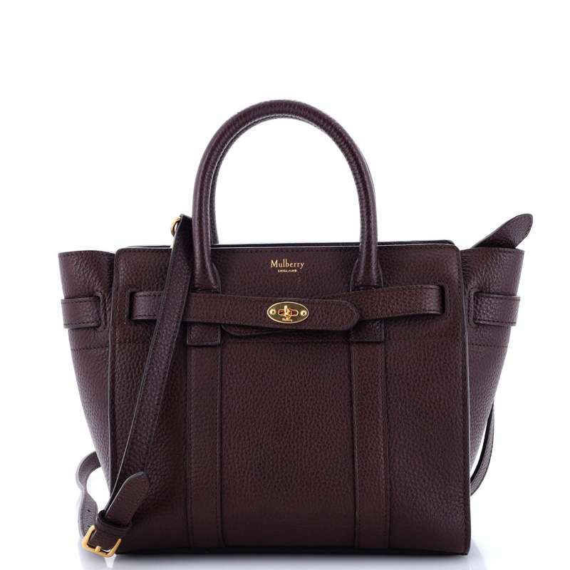 Bayswater Zipped Tote Leather Mini S744816833493