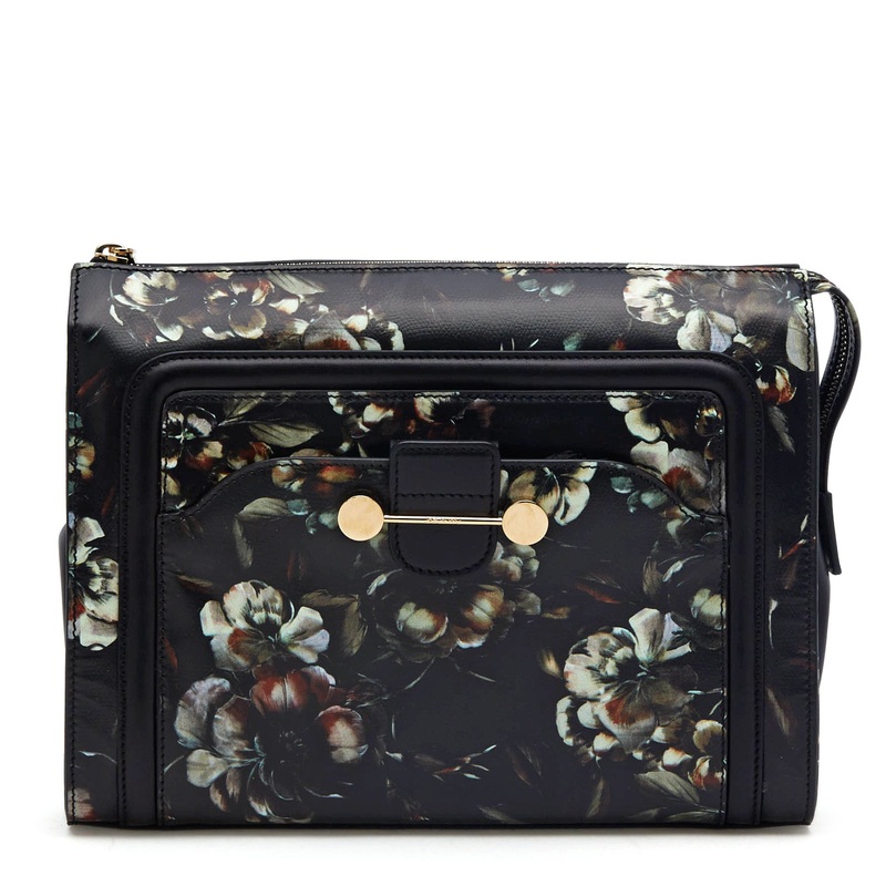 Daphne 2 Handbag Floral Print Clutch