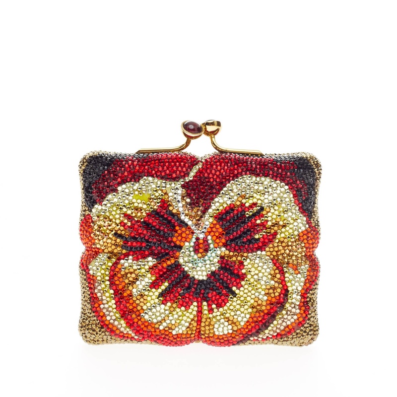 Floral Minaudiere Crystal Small S744816823744
