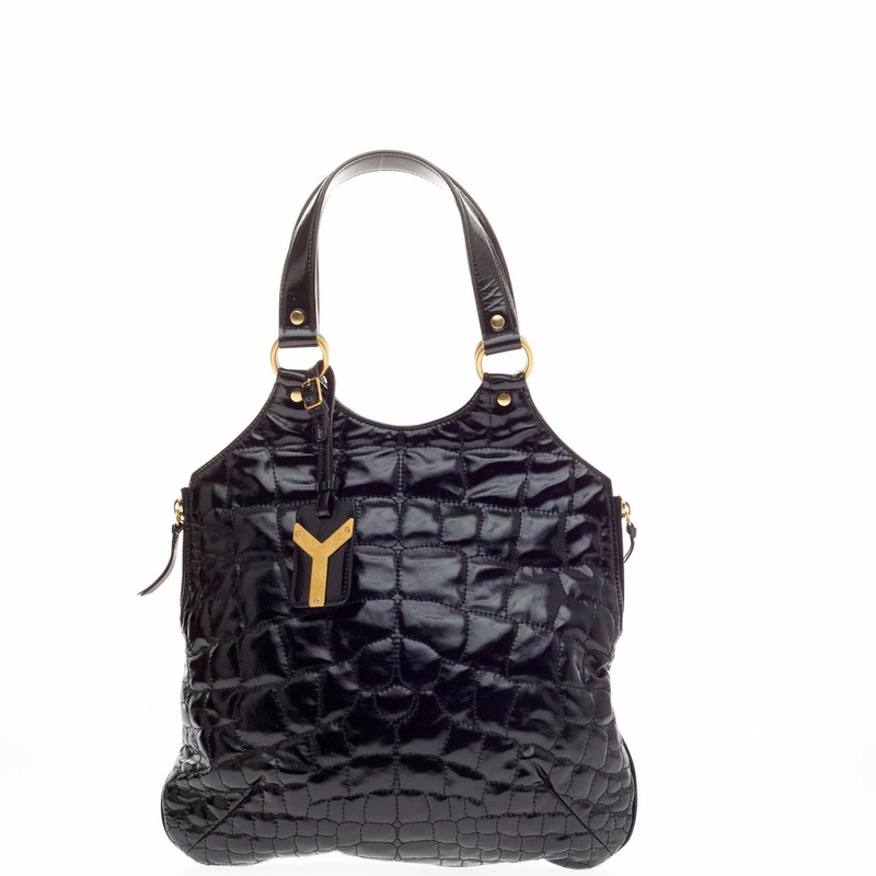 Tribute Tote Embossed Patent Small
