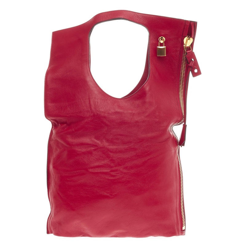 Alix Fold Over Bag Leather Large S744816821280
