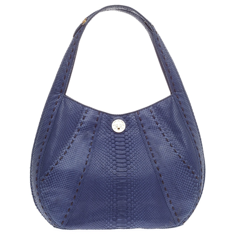 Expandable Zip Hobo Python Large