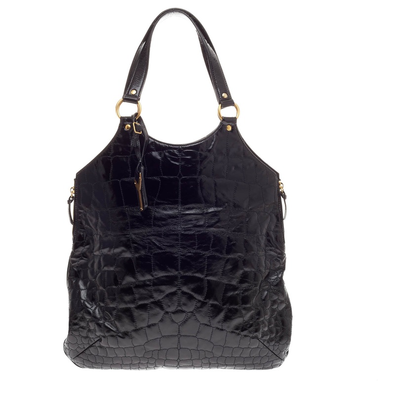Tribute Tote Embossed Patent Large