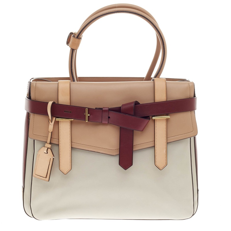 Tricolor Boxer Tote Leather Large S744816821651