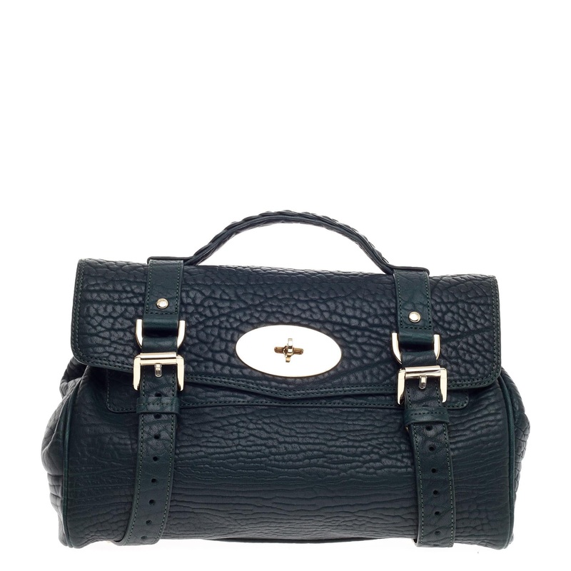 Alexa Satchel Shrunken Calfskin Medium