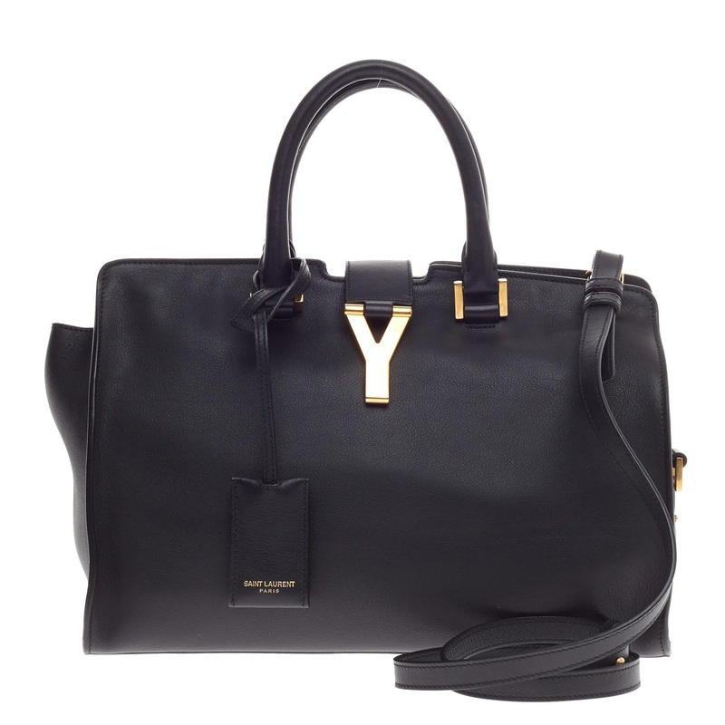 Classic Y Cabas Leather Small S744816820334