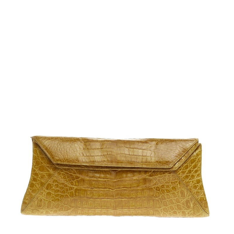 Envelope Clutch Crocodile Long S744816818511