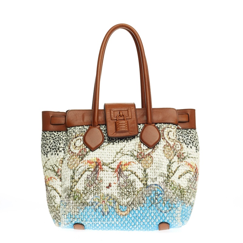 Florence Tote Woven Raffia Medium