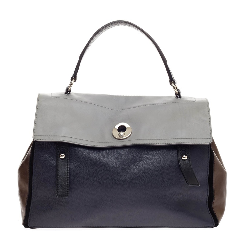 Tricolor Muse Two Handbag Leather Large S744816819320