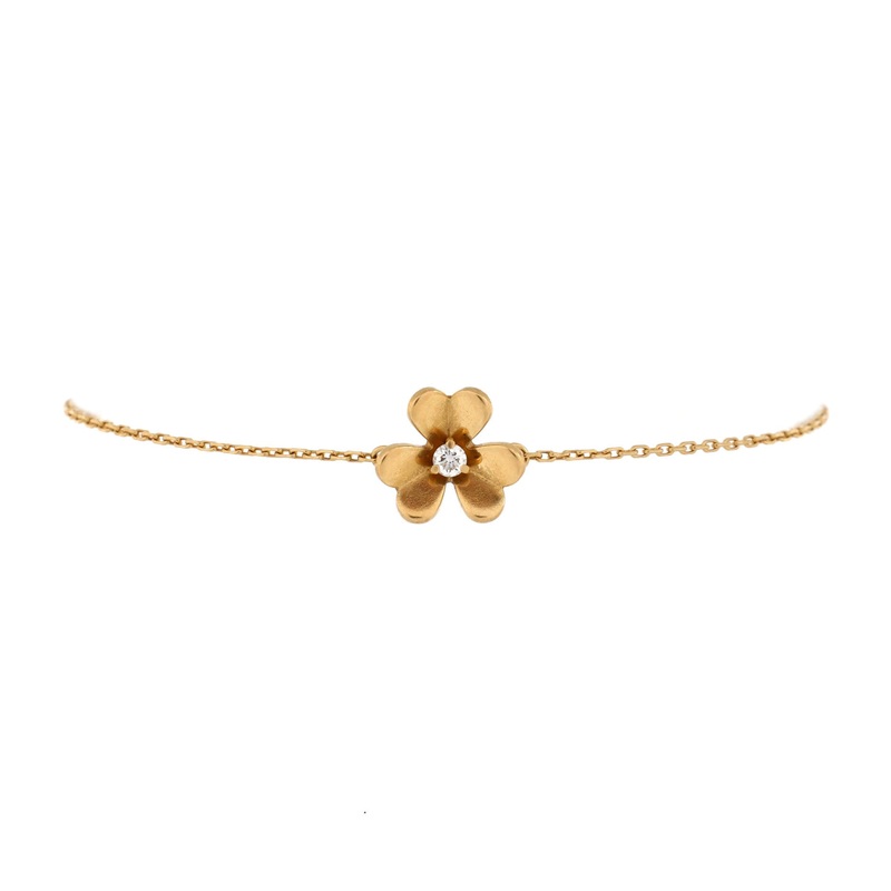 Frivole Bracelet 18K Yellow Gold with Diamond Mini S744816814477