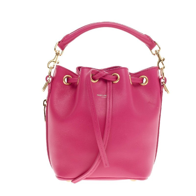 Emmanuelle Bucket Bag Leather Small S744816811332