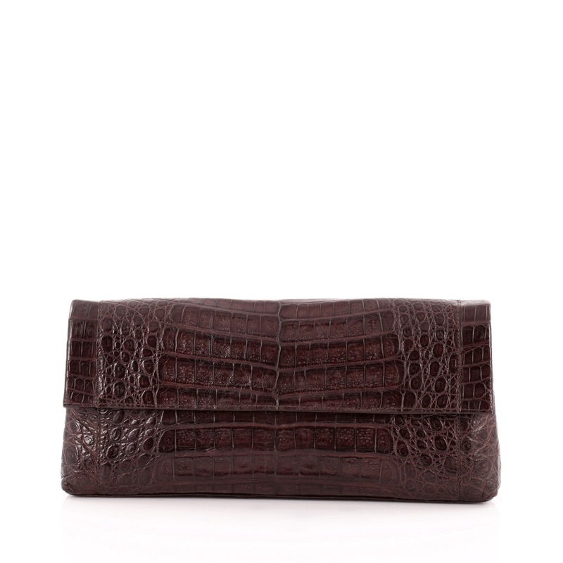 Flap Clutch Crocodile Long S744816814004
