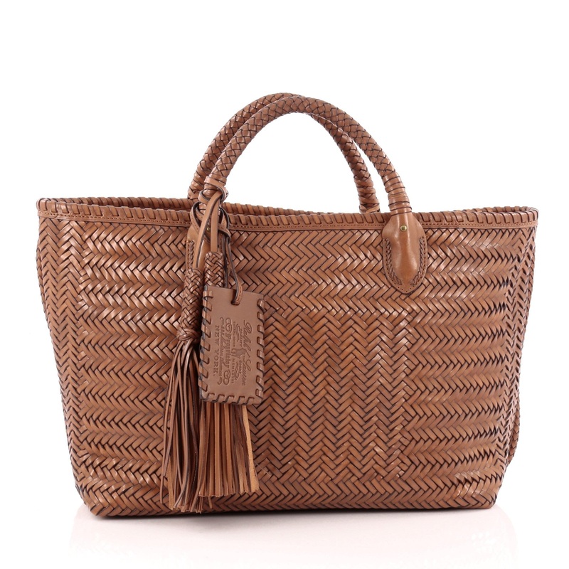 Vachetta Shopper Pleated Leather Medium