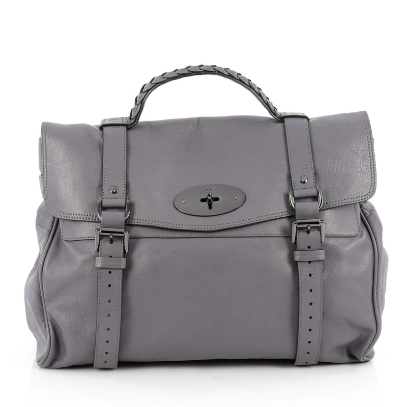 Alexa Satchel Polished Buffalo Oversized S744816806965