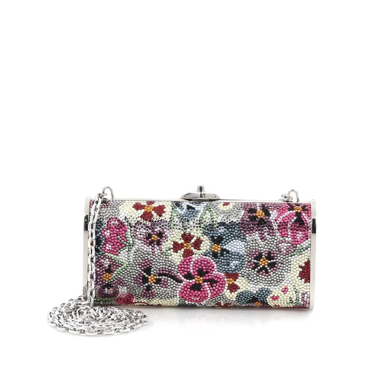Floral Minaudiere Crystal Small S744816808299