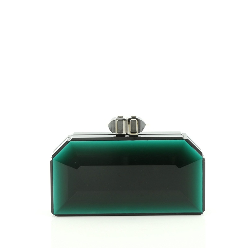 Faceted Box Clutch Acrylic S744816804445
